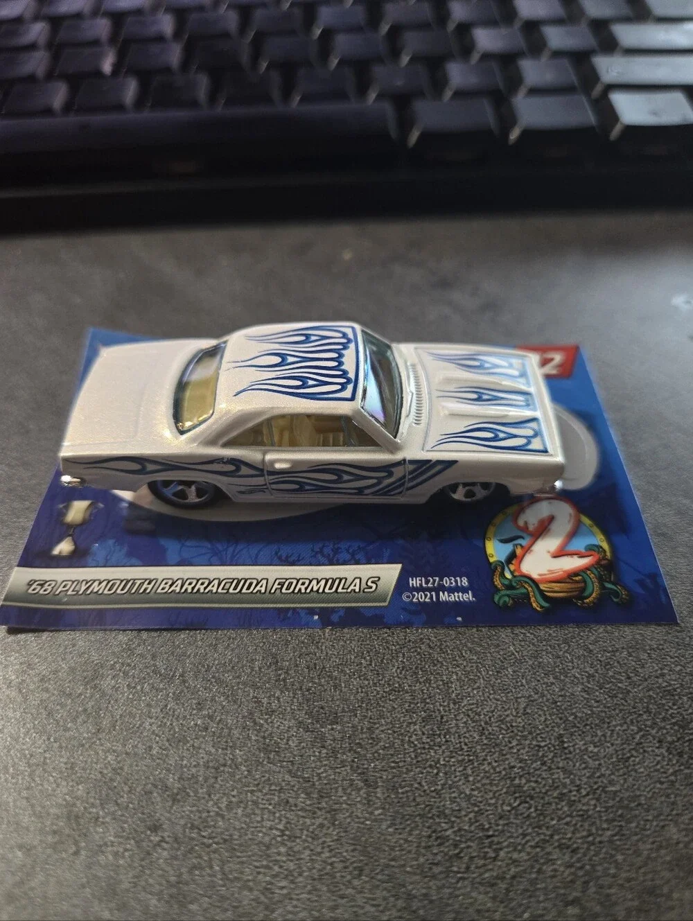 2022 Hot Wheels Mystery Models Series 2- '68 Plymouth Barracuda Formula S